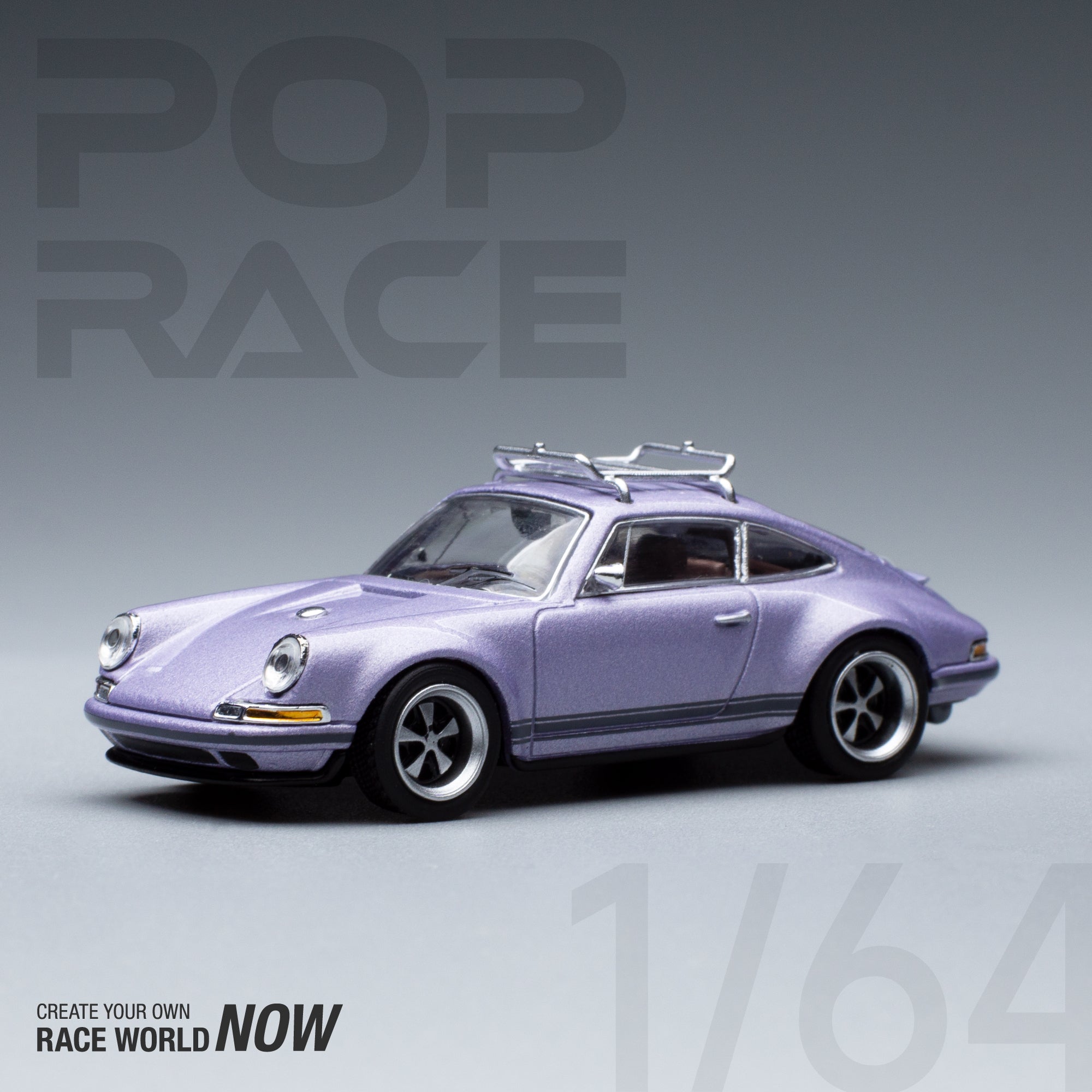 POPRACE 1:64 Singer 964 Purple PR64-SGR-PUP2 – Horizon Diecast