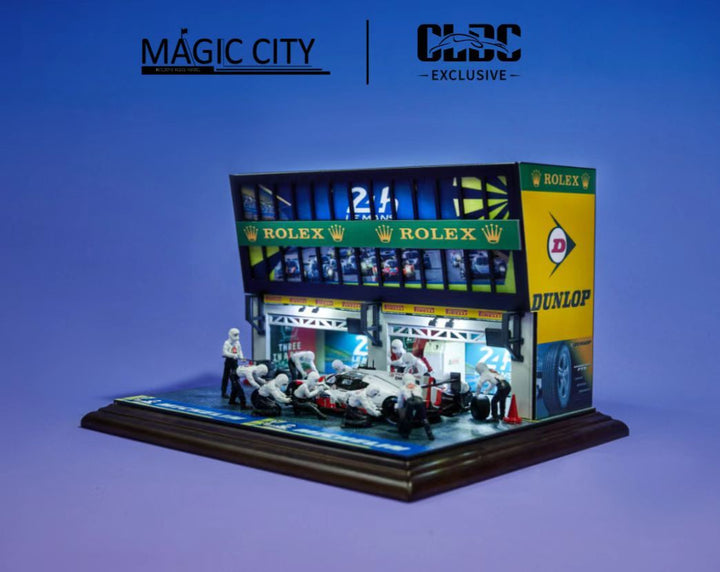 CLDC + Magic City 1:64 Diorama Le Mans Circuit P Room