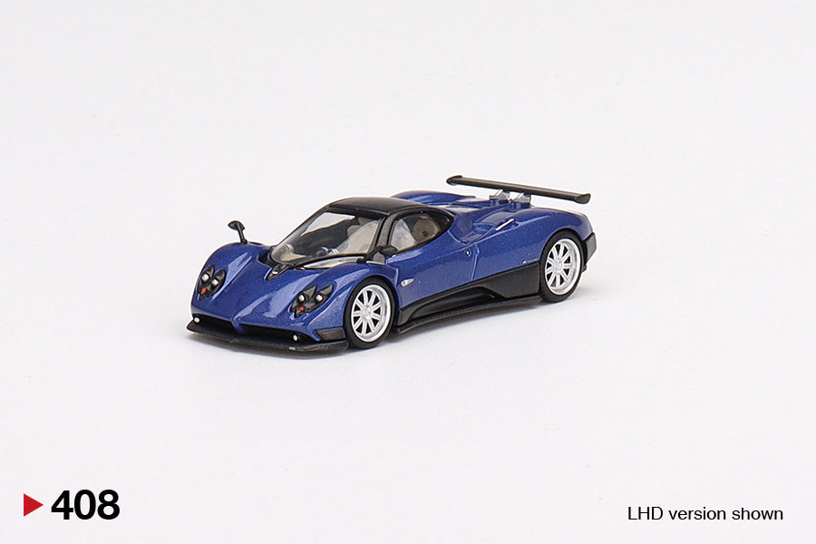 Mini GT 1:64 Pagani Zonda F Blu Argentina LHD MGT00408-CH