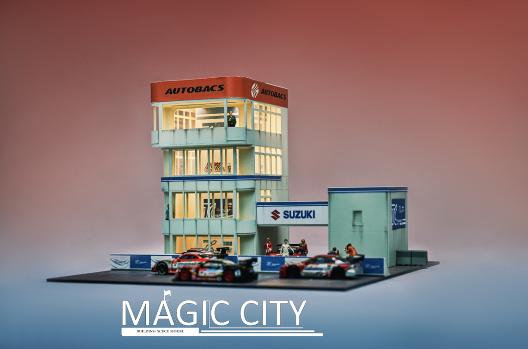 Magic City 1:64 Diorama Japan Tsukuba Main Building GT0007