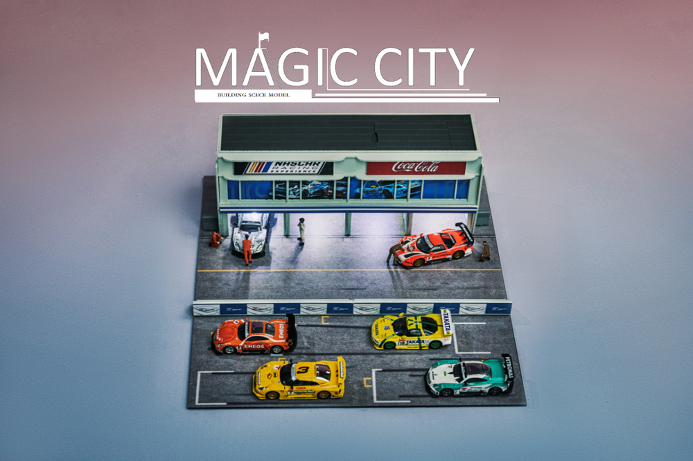 Magic City 1:64 Diorama Japan Tsukuba Pit GT0008