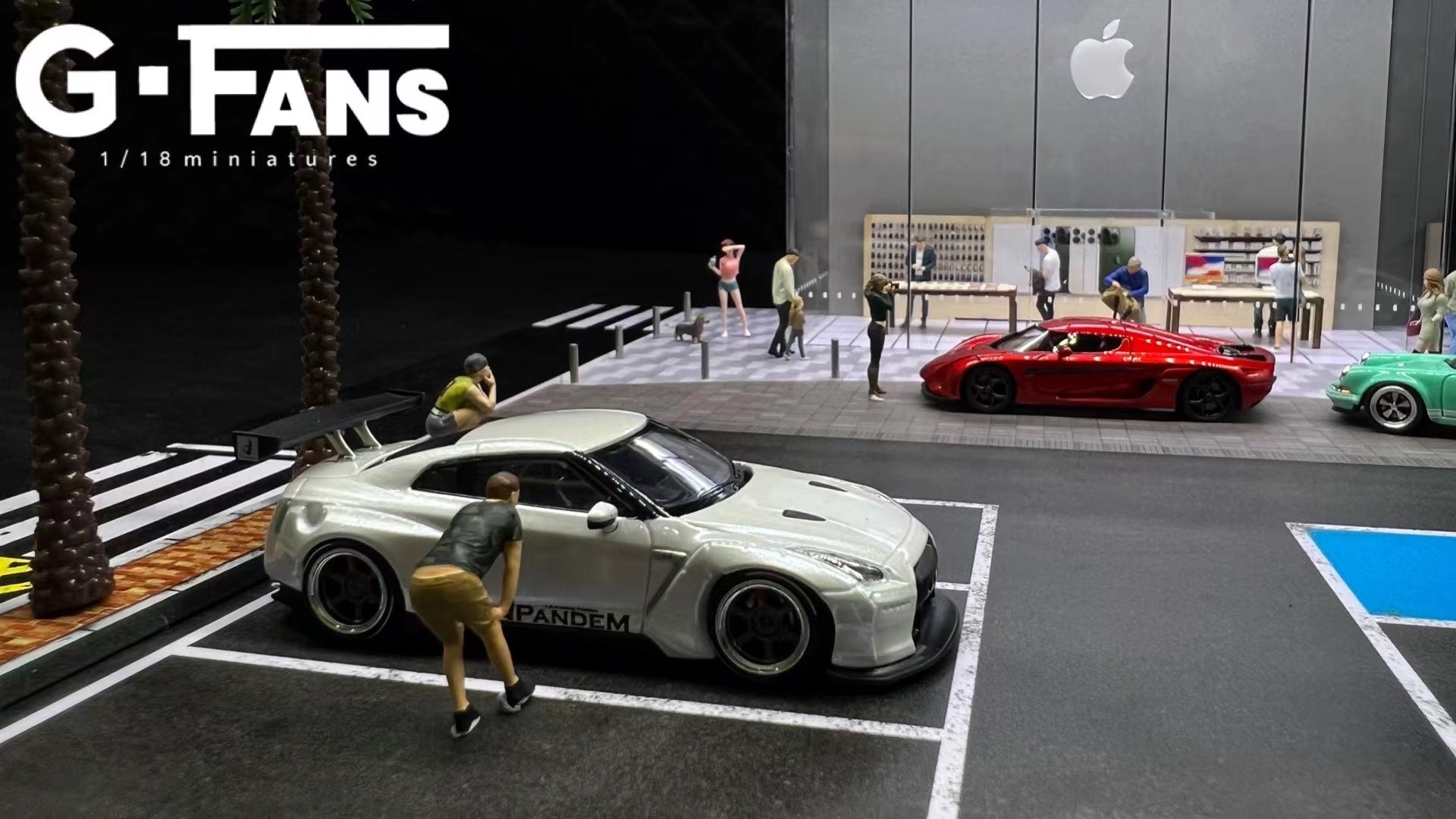 G.Fans 1:64 Diorama Apple Store Building 710032 – Horizon Diecast