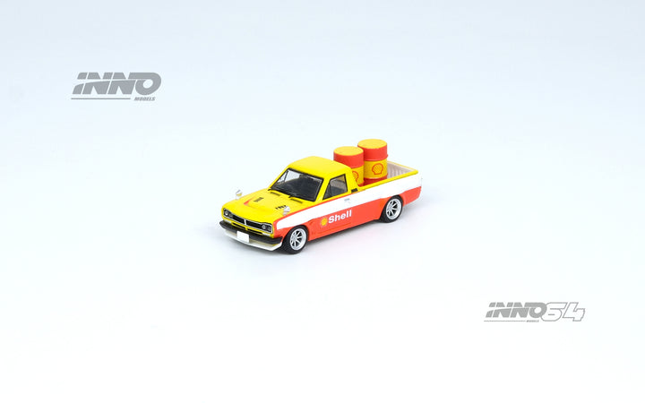 Inno64 1:64 Nissan Sunny Hakotora Pick-Up "SHELL" IN64-HKT-SHELL