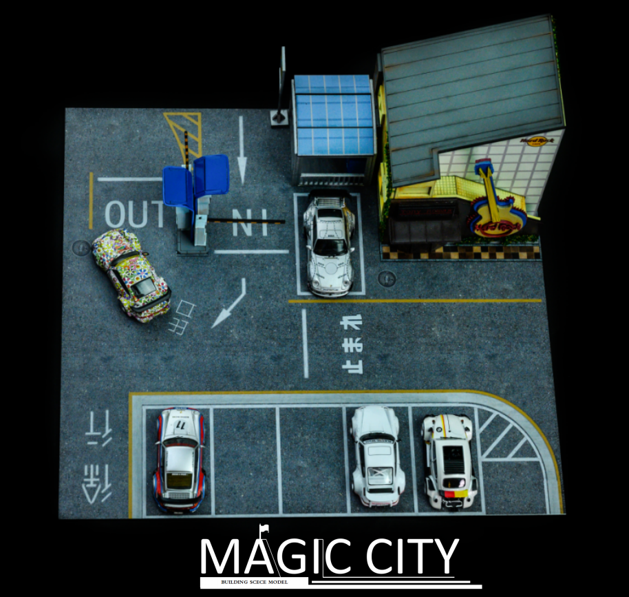 Magic City 1:64 Diorama RWB Roppongi Rolling Stone Restaurant