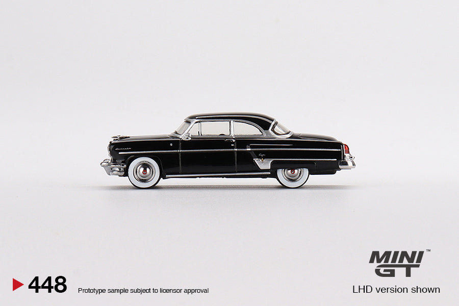 Mini GT 1:64 Lincoln Capri 1954 Black LHD MGT00448-CH Side