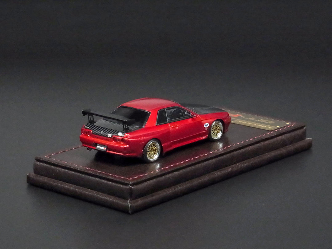 Ignition Model 1:64 Nissan Skyline GT-R Nismo (R32) Red Metallic IG2690 Rear