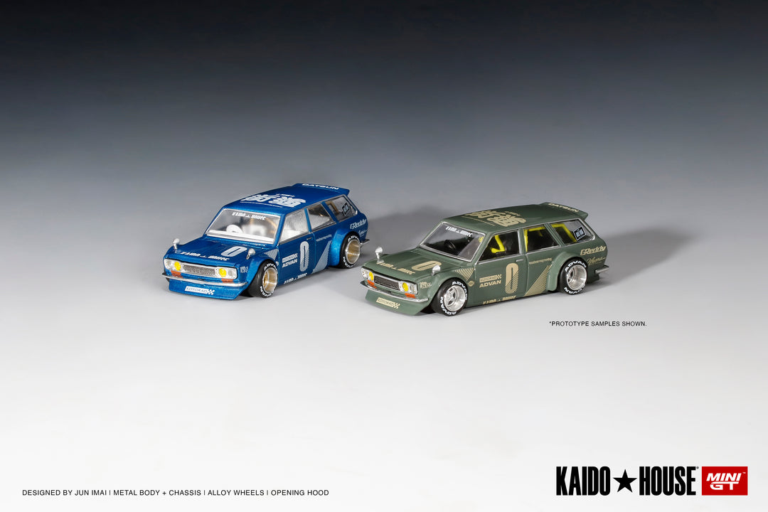Kaido House + Mini GT 1:64 Datsun KAIDO 510 Wagon