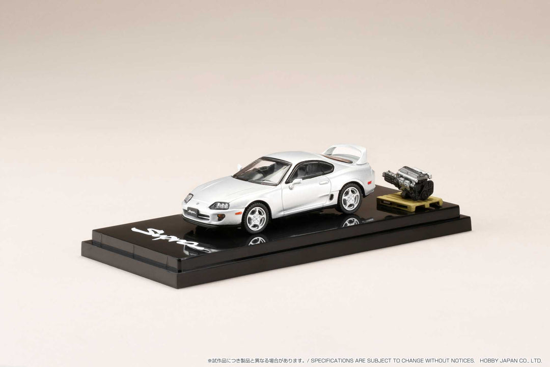 Hobby Japan 1:64 Toyota Supra RZ (A80) with Engine Display Model HJ641042AS