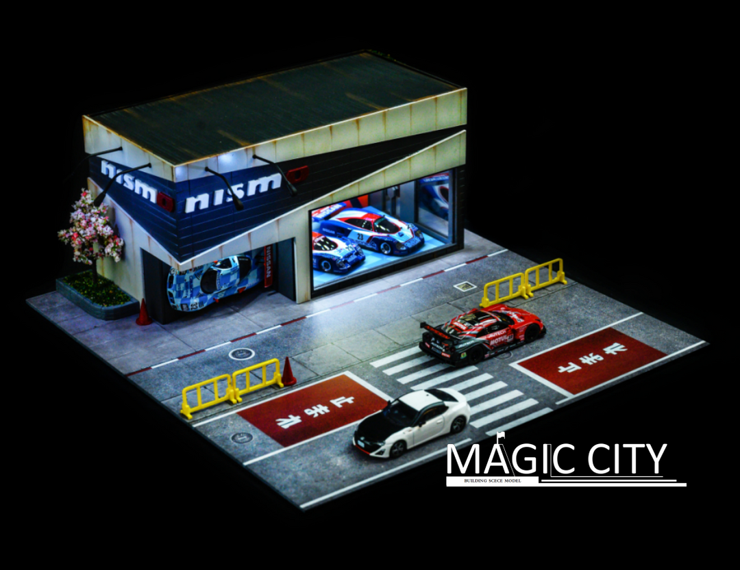 Magic City 1:64 Diorama NISMO Japanese Exhibition Hall 110029