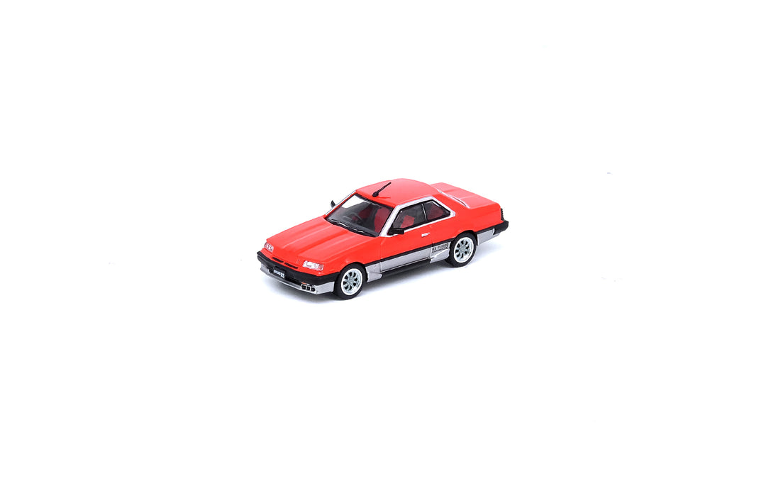 Inno64 1:64 Nissan Skyline 2000 TURBO RS-X (DR30) Red/Silver IN64-R30-RESL