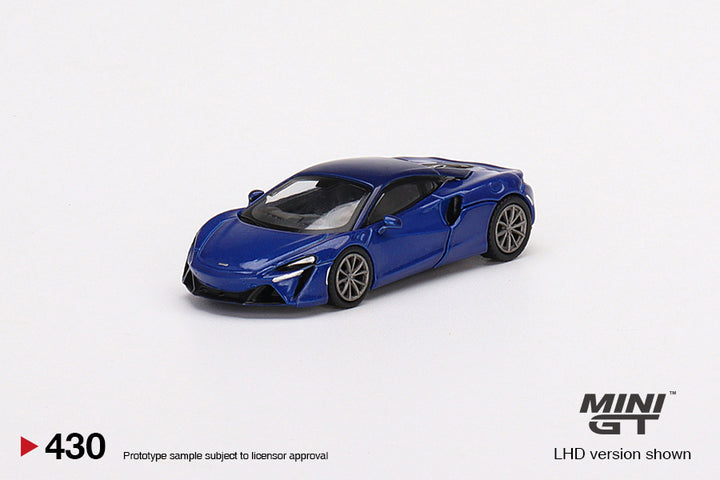Mini GT 1:64 McLaren Artura Volcano Blue LHD MGT00430-CH