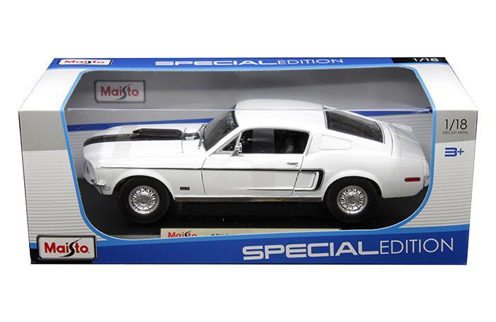 Maisto 1:18 Special Edition 1968 Ford Mustang GT Cobra Jet - Horizon Diecast