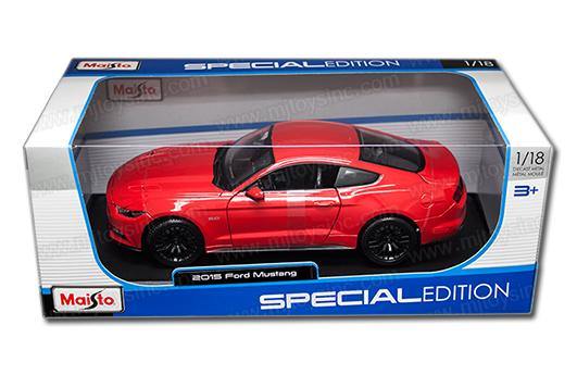 Maisto 1:18 Special Edition - 2015 Ford Mustang GT (Red) - Horizon Diecast