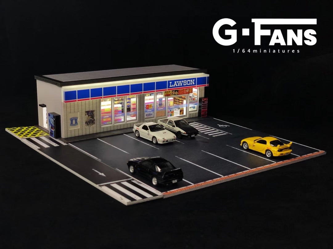 G.Fans 1:64 LAWSON Building Diorama Model 710024