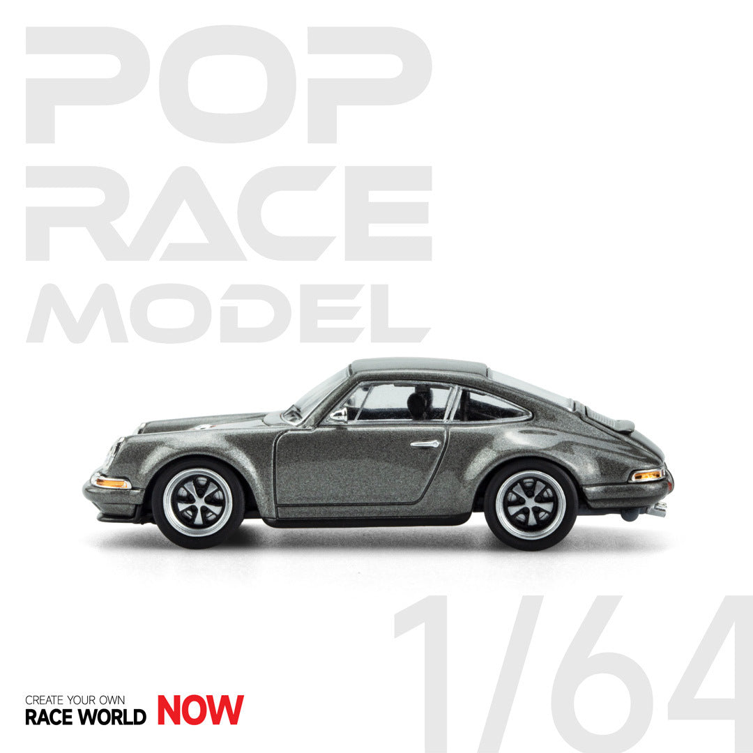 POPRACE 1:64 Singer 911 964 Gun Metal