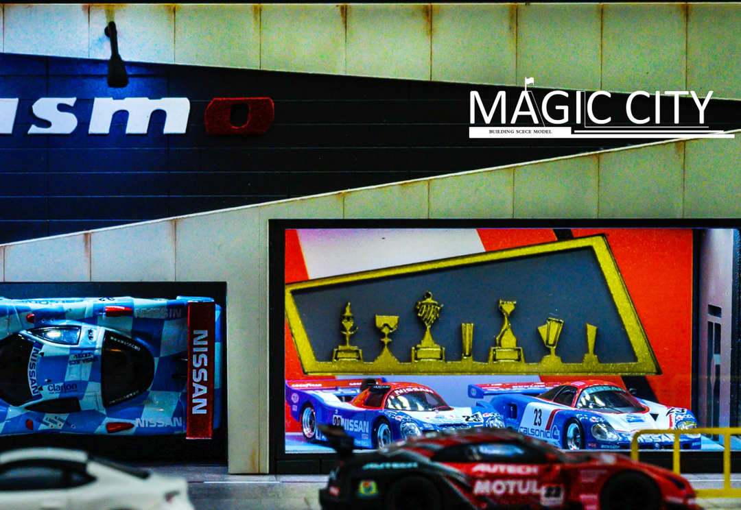 Magic City 1:64 Diorama NISMO Japanese Exhibition Hall