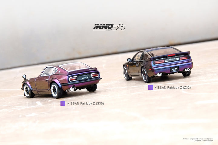 Inno64 1:64 Nissan Fairlady Z (Z32) Midnight Purple II