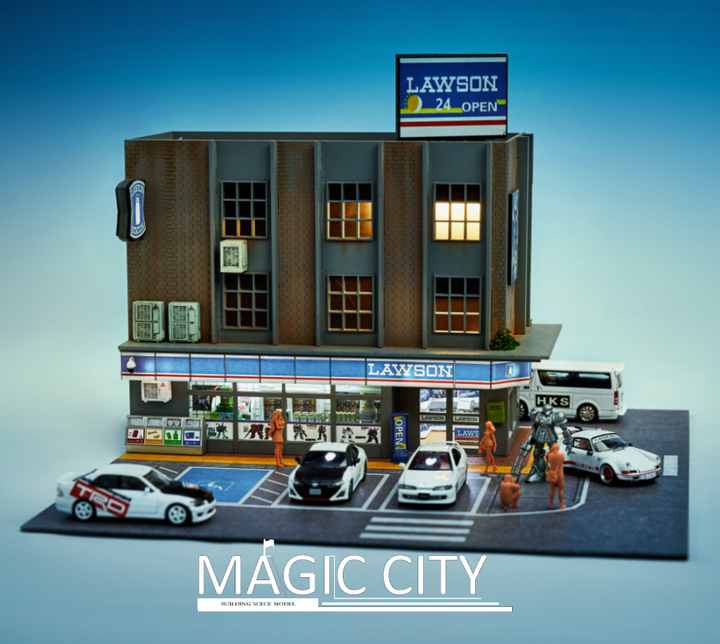 Magic City 1:64 Japan’s Street Lawson Diorama JP0006