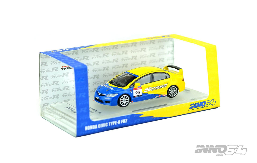 Inno64 1:64 Honda Civic FD2 Type-R - Spoon Sports - Horizon Diecast