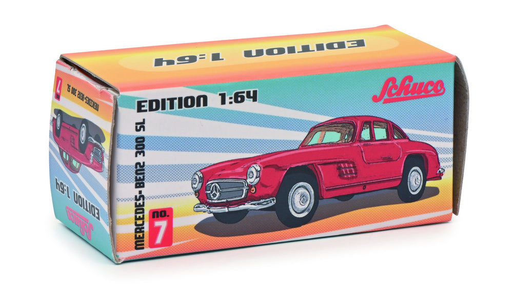 [Preorder] Schuco 1:64 Mercedes-Benz 300 SL Gullwing Paperbox Edition Diecast - Horizon Diecast