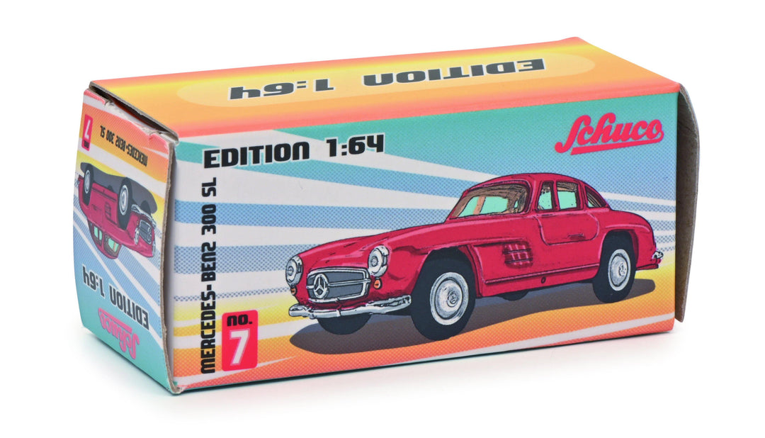[Preorder] Schuco 1:64 Mercedes-Benz 300 SL Gullwing Paperbox Edition Diecast - Horizon Diecast