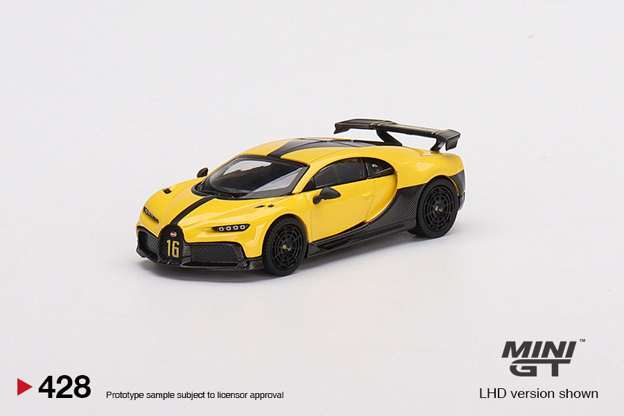 Mini GT 1:64 Bugatti Chiron Pur Sport Yellow MGT00428-CH