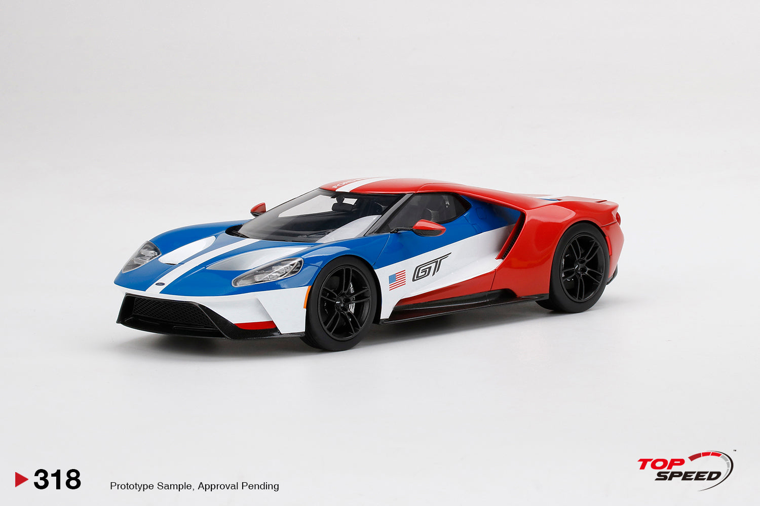 Preorder] Topspeed 1:18 Ford GT Victory Edition – Horizon Diecast
