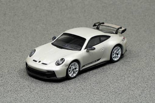 MINICHAMPS 1:64 Porsche 911 GT3 (992) 2021 - GT Silver Metallic 643061005