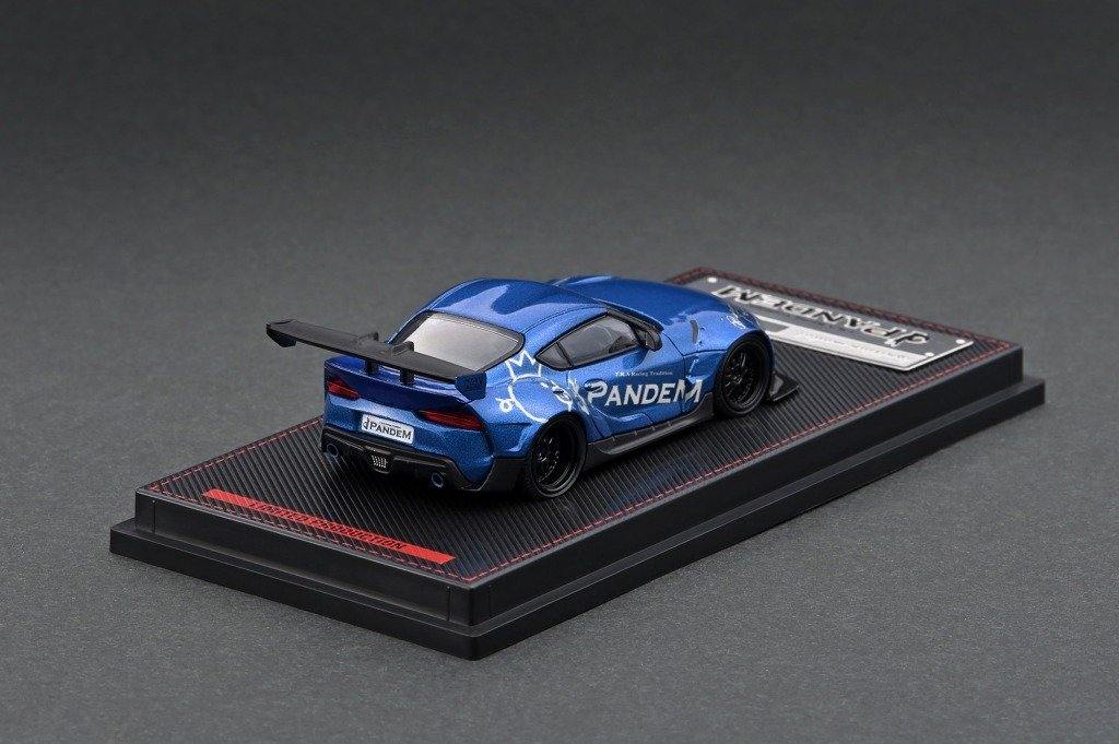 ignition model トヨタ GR スープラ PANDEM 1/64 Ignition Model IG 1:64 PANDEM Supra (A90) Blue Metallic