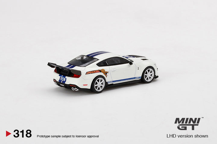 Mini GT 1:64 Shelby GT500 Dragon Snake Concept Oxford White LHD MGT00318-L Rear