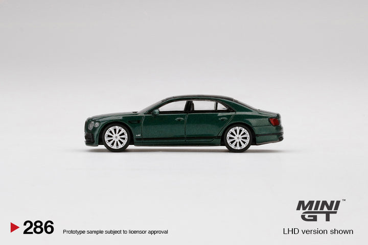 Mini GT 1:64 Bentley Flying Spur Verdant LHD MGT00286-L Side