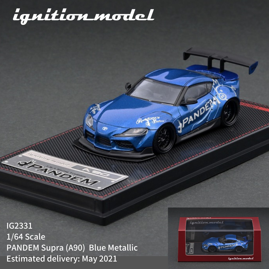 限定生産1/64イグニッションモデル PANDEMスープラ (A90) パープル 1 限定生産1/64イグニッションモデル PANDEMスープラ (A90) パープル 1