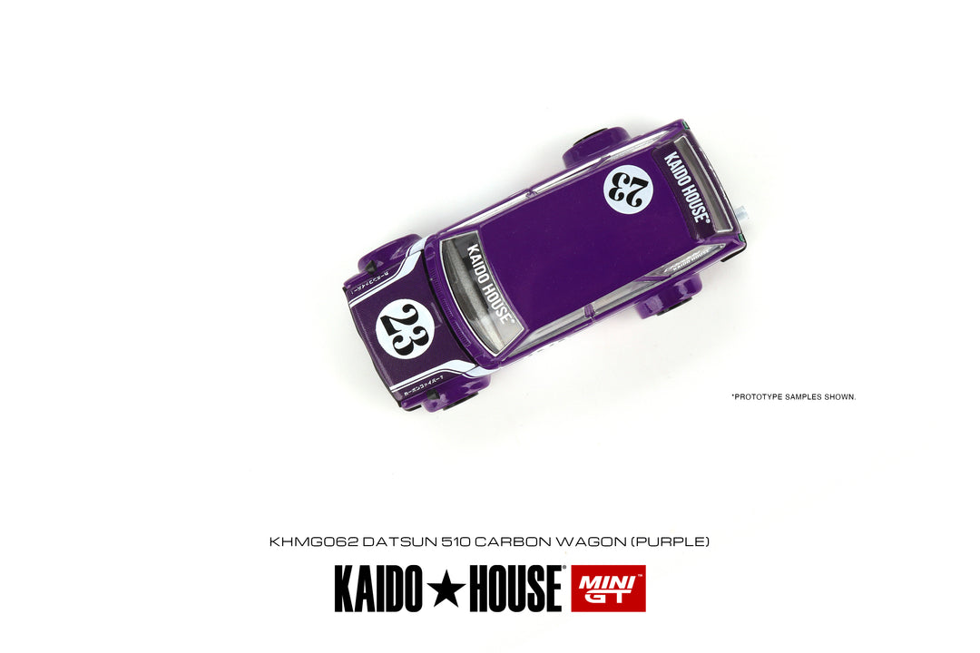 Kaido House + Mini GT Datsun KAIDO 510 Wagon CARBON FIBER V1 KHMG062 Roof