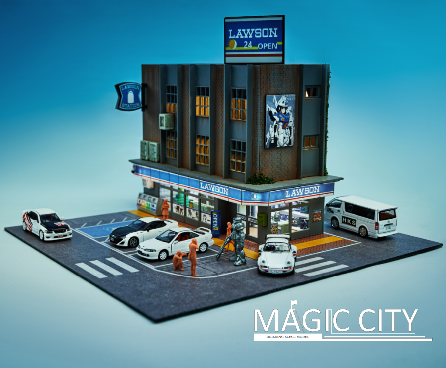 Magic City 1:64 Japan’s Street Lawson Diorama JP0006