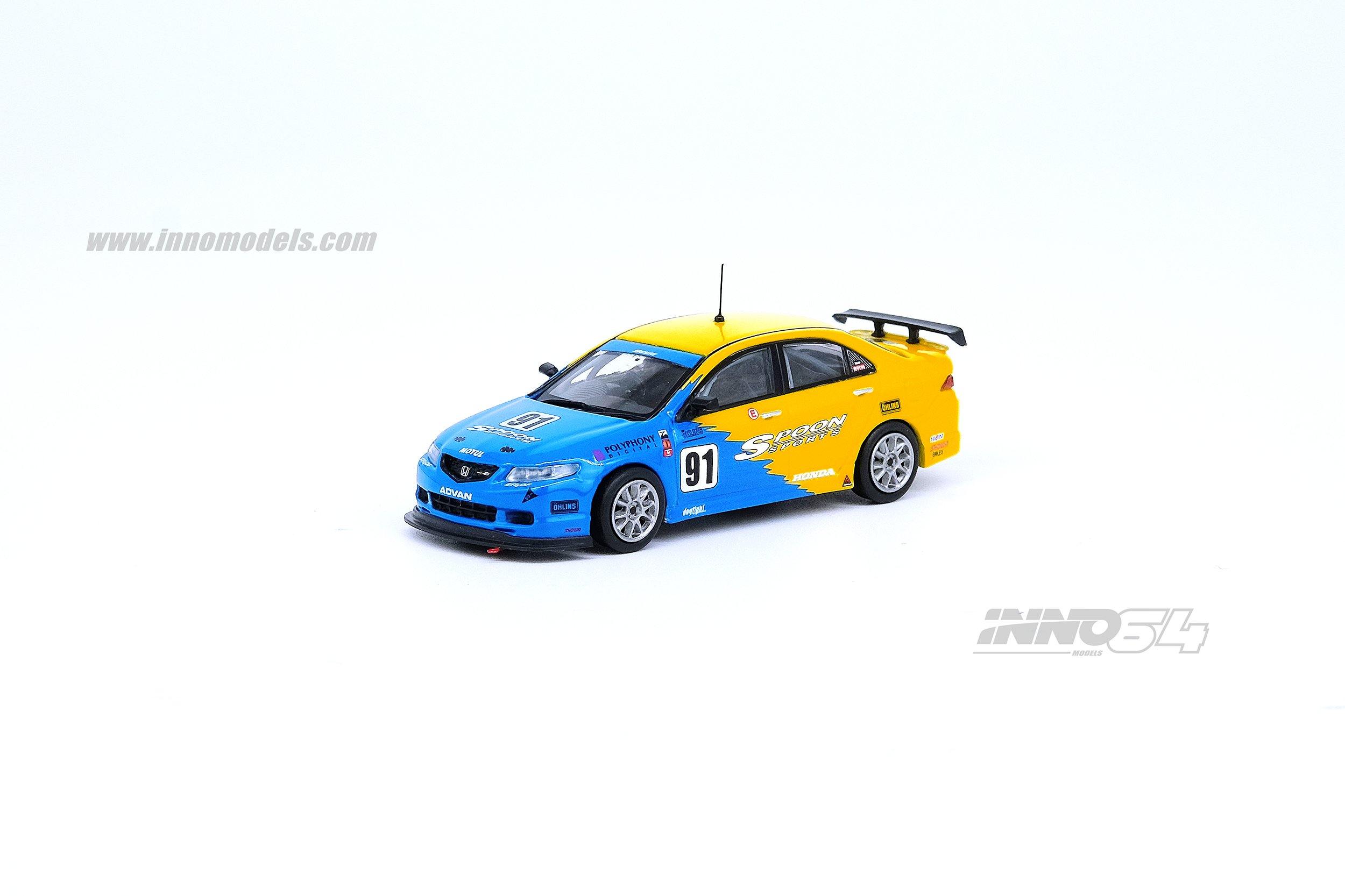 Inno64 1:64 Honda Accord Euro-r (CL7) #91 Spoon Sports IN64-CL7-SP