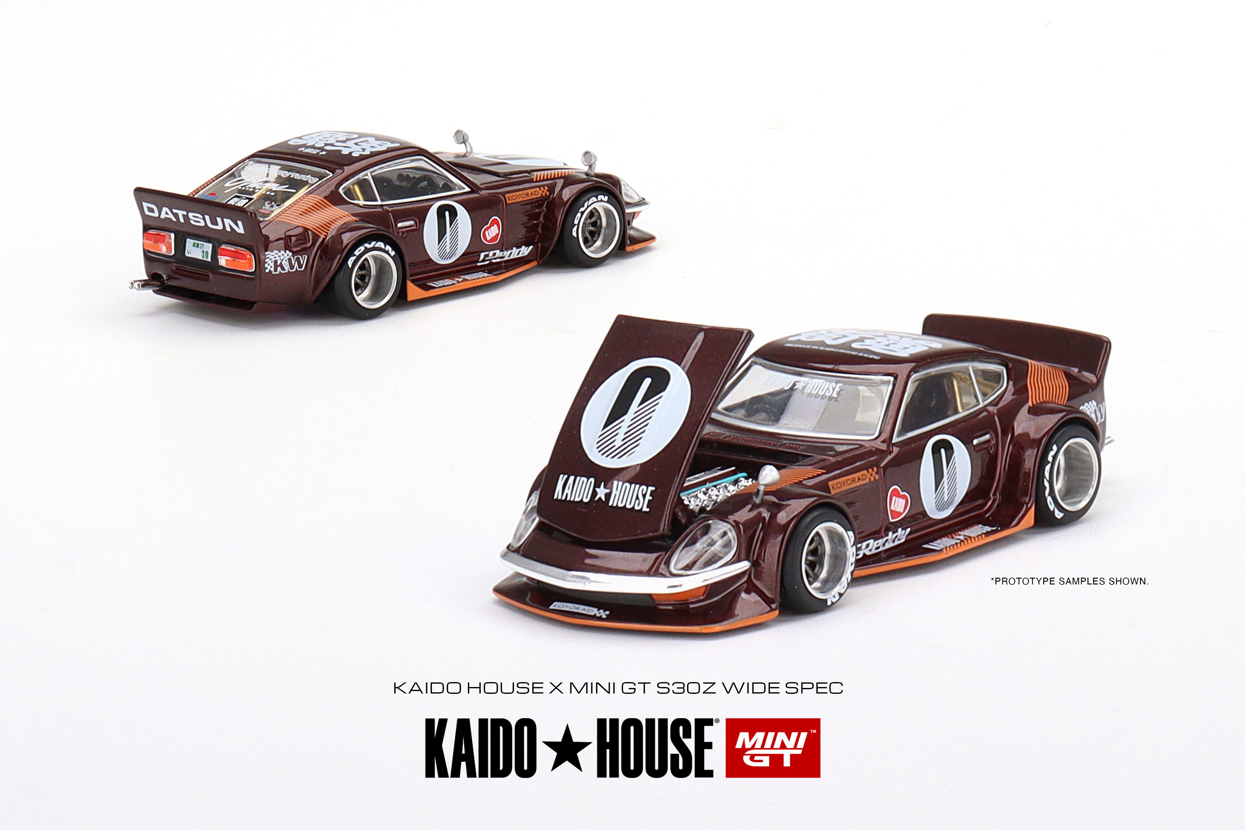 Kaido House + MINIGT 1:64 Datsun KAIDO Fairlady Z RHD Blue Dark