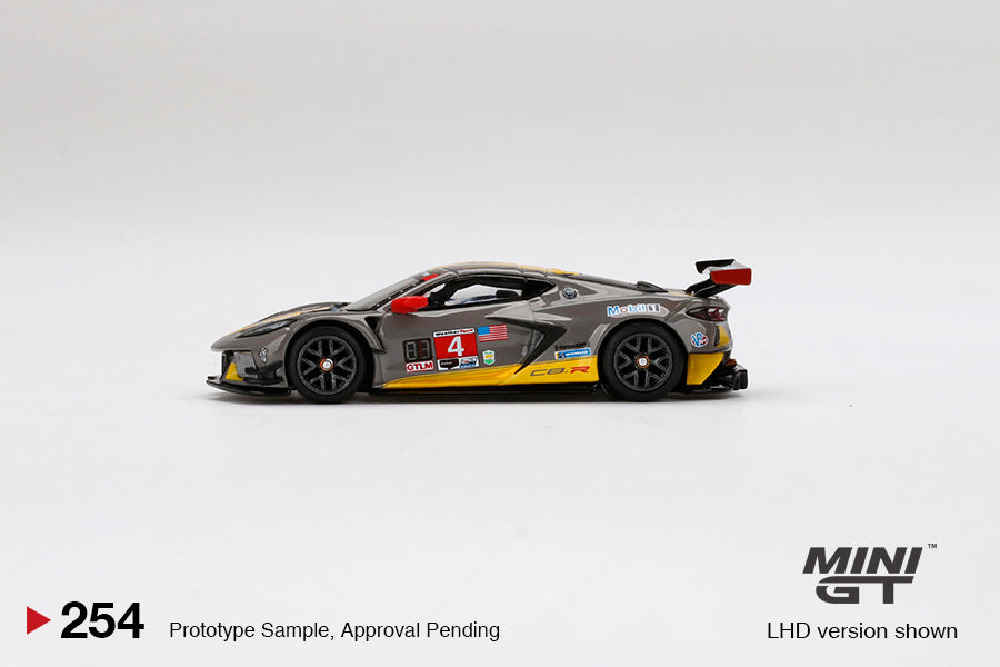 Mini GT 1:64 Chevrolet Corvette C8.R #4 2020 IMSA 24 Hrs of Daytona MGT00254-L Side