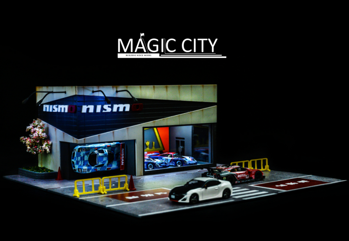 Magic City 1:64 Diorama NISMO Japanese Exhibition Hall