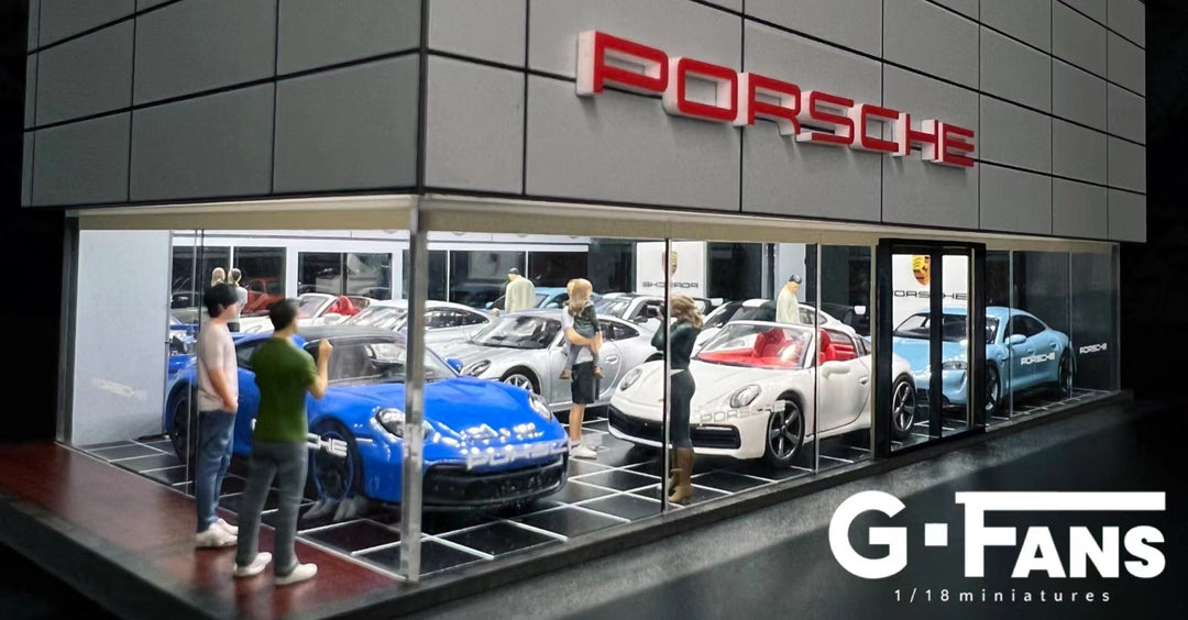 [Preorder] G.Fans 1:64 Diorama Porsche Center Building