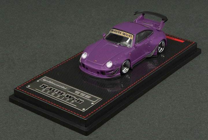 Ignition Model 1:64 Porsche 993 RWB Purple with Mr. Nakai Figurine