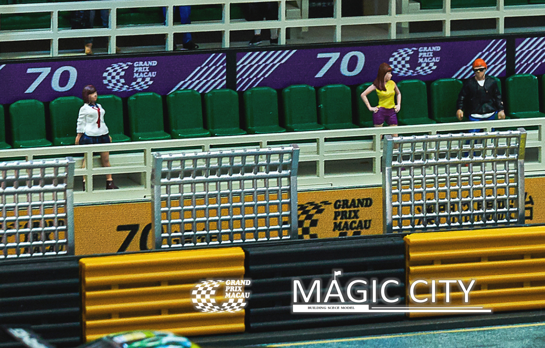 [Preorder] Magic City 1:64 Macau Grand Prix 70th Anniversary Edition Spectator Stand