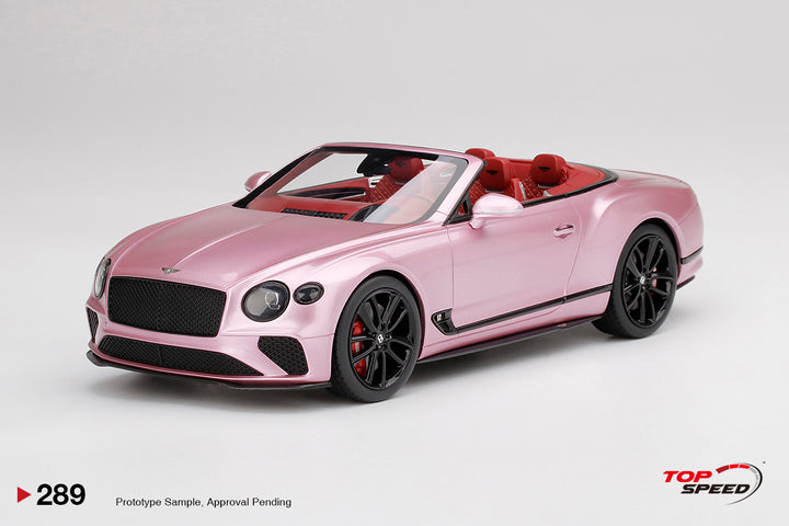 Topspeed 1:18 Bentley Continental GT Convertible Passion Pink