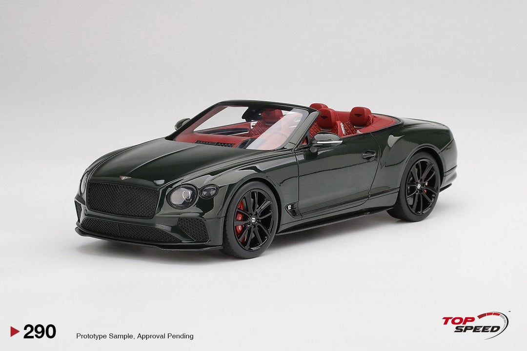 [Preorder] Topspeed 1:18 Bentley Continental GT Convertible British Racing Green - Horizon Diecast
