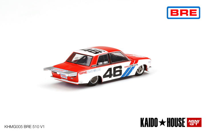 Kaido House x MINI GT 1:64 Datsun 510 Pro Street BRE510 V1 KHMG005 Rear