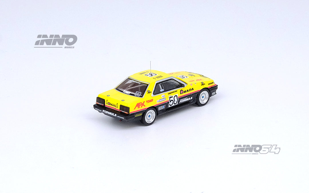 Inno64 1:64 Nissan Skyline 2000 TURBO RS-X (DR30) #50 "HASEMI MOTORSPORT DUNLOP" IN64-R30-JTC97HMD Rear