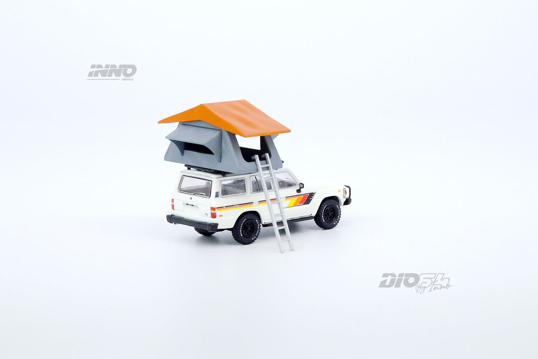 Inno64 1:64 Toyota Land Cruiser FJ60 Car Camping Diorama with Figures DIO64-002 Rear