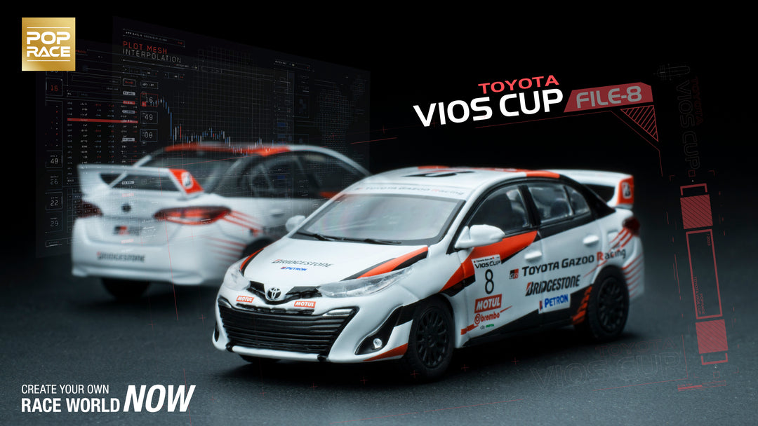 POPRACE 1:64 Toyota GR VIOS CUP