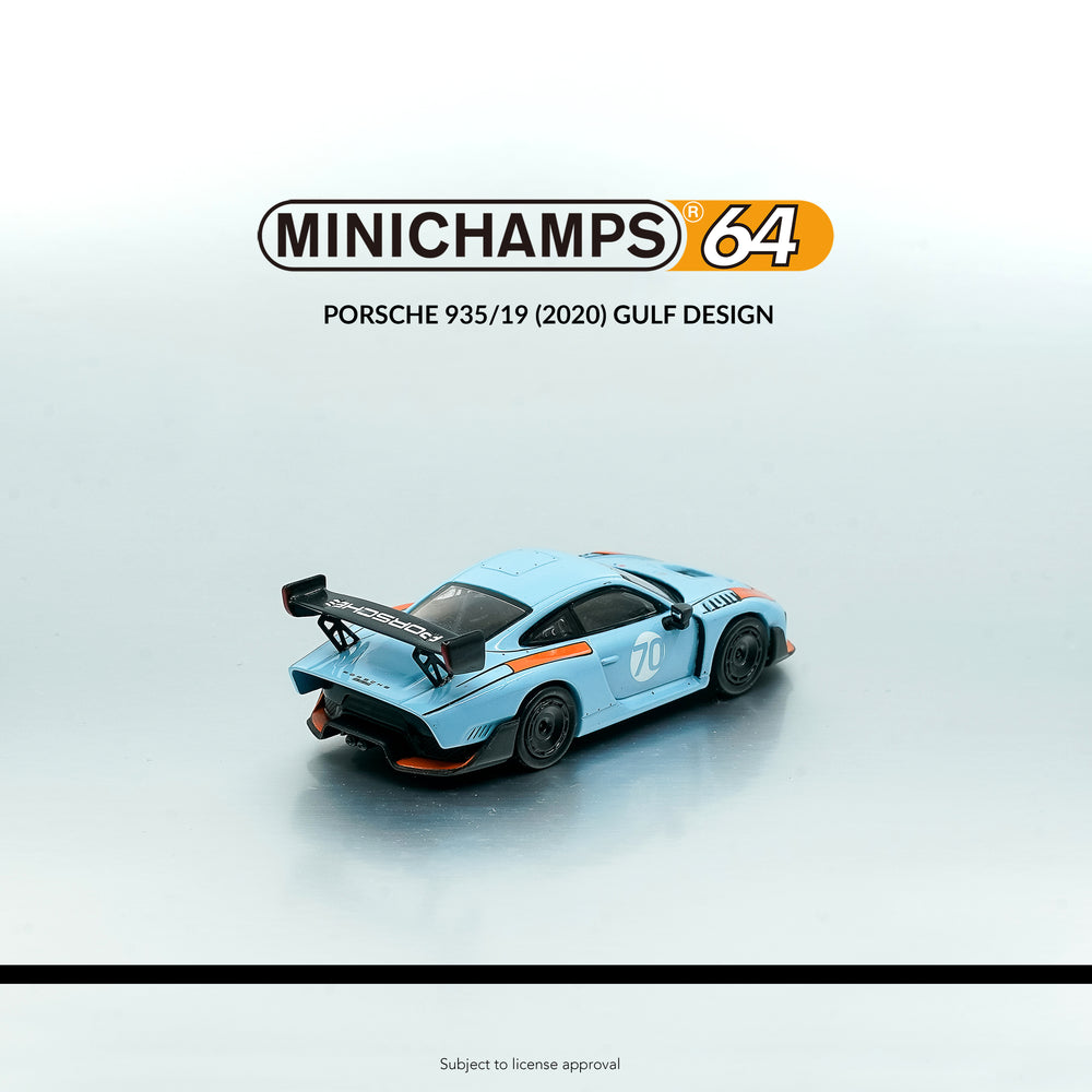 MINICHAMPS64 1:64 Porsche 935/19 (2020) GULF Design 643061104 Rear