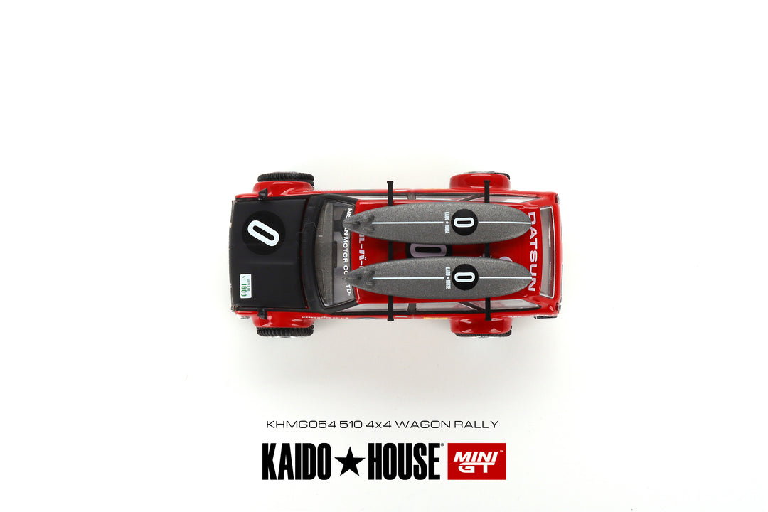 Kaido House + MINIGT 1:64 Datsun KAIDO 510 Wagon Kaido GT Surf Safari RS V2