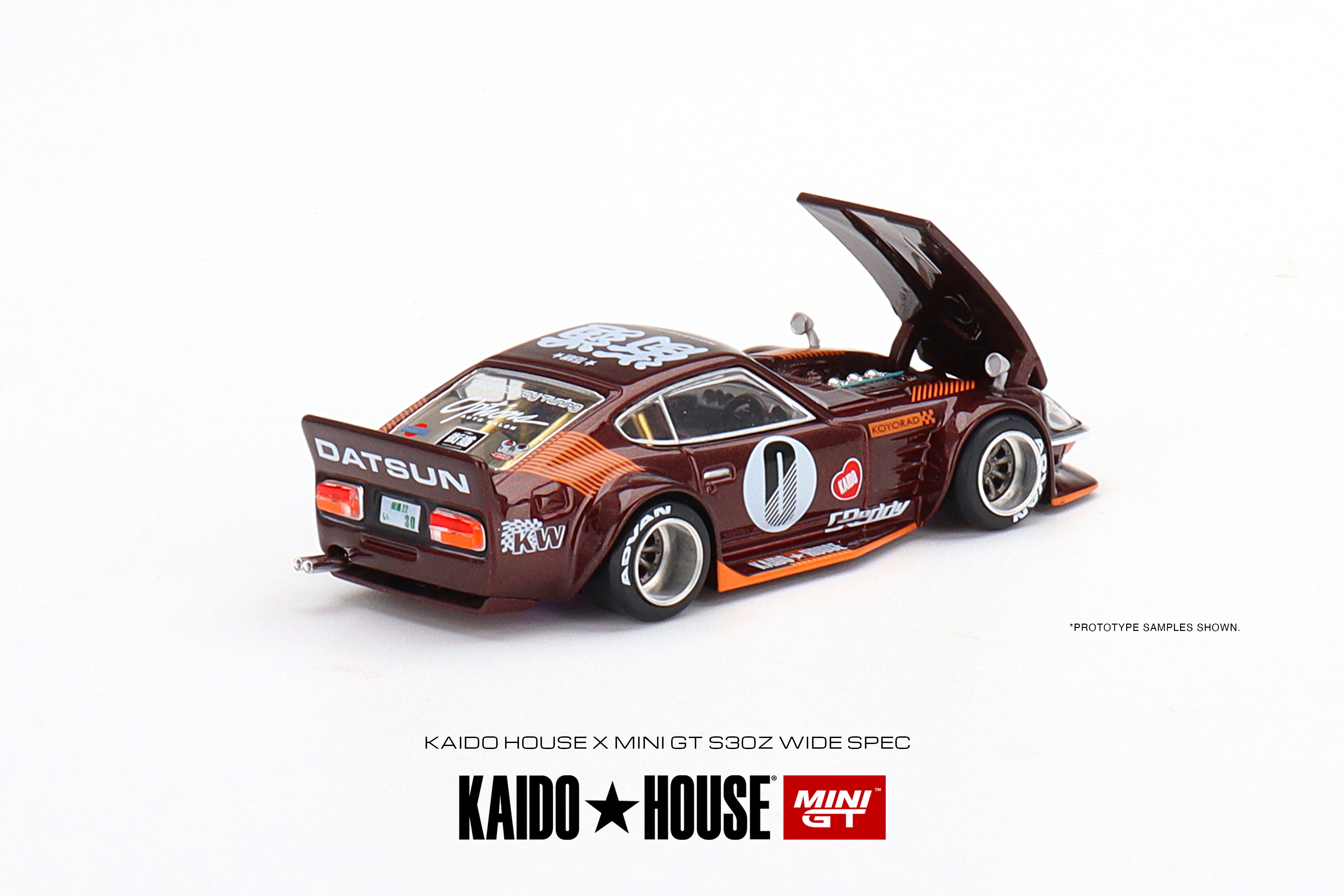 Kaido House + MINIGT 1:64 Datsun KAIDO Fairlady Z RHD Blue